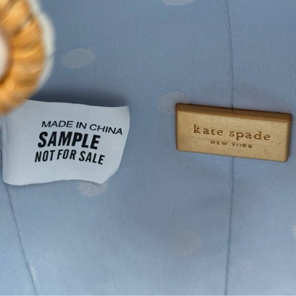 🆕 KATE SPADE NEW YORK 🧿 NWOT Bridal Wicker Bouquet Lantern Crossbody *SAMPLE* - Picture 10 of 16